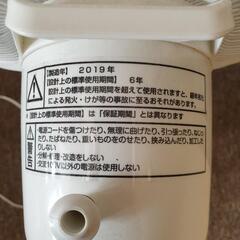 ２０１９年 扇風機の画像