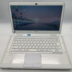 Vaioノートパソコン i3（中古）4GBのメモリ、SSD,W11