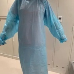 簡易防護　使い捨てエプロン　25枚　