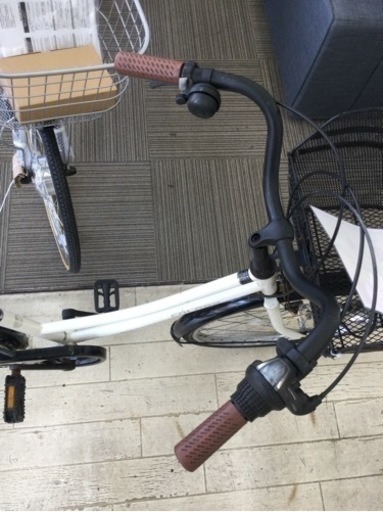 3/24 【✨２人乗り自転車入荷!!✨】現品限り COLORS YAMAHA 子供乗せ付き 26インチギア付き自転車?