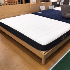【愛品館八千代店】ニトリ　ダブルベッド　Nスリープハード　②