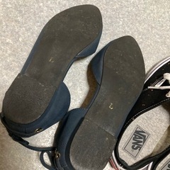 vans靴、パンプス訳ありの画像
