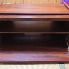 引取限定　テレビ台　無料　お譲りします。の画像