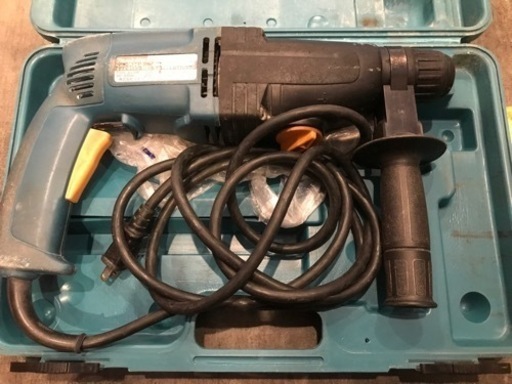 【中古】makita 24mmハンマドリル HR2410 ドリル先多数