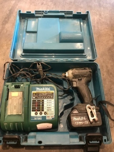 【中古】makita 充電式インパクトドライバー TD148D