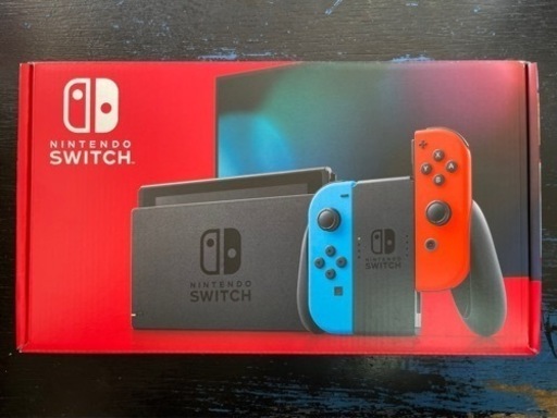 新品 未使用 ニンテンドースイッチ ネオンカラー バッテリー長持ちモデル