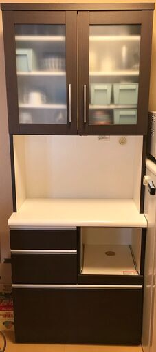 食器棚　３/26夕方以降受け渡し　高さ210cm 幅80cm