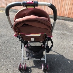 グレコ ベビーカー シティライトR ハート柄の画像