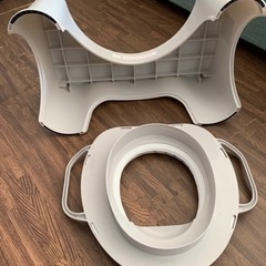 子供用　トイレ　補助便座と踏み台セットの画像