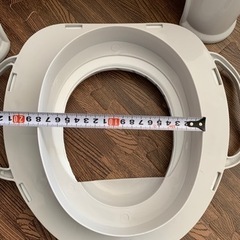 子供用　トイレ　補助便座と踏み台セットの画像