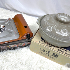 イワタニ ガスコンロ 三島 土鍋10号セット