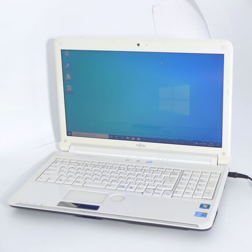 中古良品 新品SSD搭載 WiFi有 ノートパソコン 富士通 AH550/5B 日本製 15.6型 Core i5 4GB Blu-ray 無線 webカメラ Windows10 Office