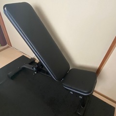 差し上げます☆ダンベル フラットベンチ 折りたたみ式 インクライ...