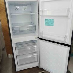 恵庭】ハイアール 冷凍冷蔵庫 JR-NF148B 2020年製 148L 2ドア ブラック