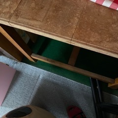 差し上げます。　木製　机の画像