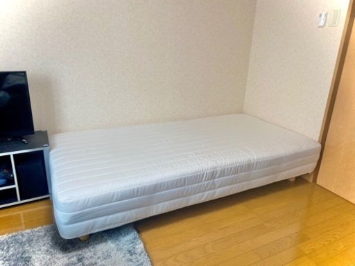 決まりました。(美品)シングルベッド セット