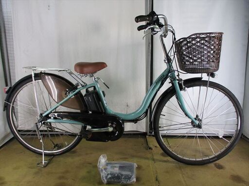 B836★整備済み　中古電動自転車　ブリヂストン　アシスタ　12.8Ah　バッテリー良好★【26インチ】