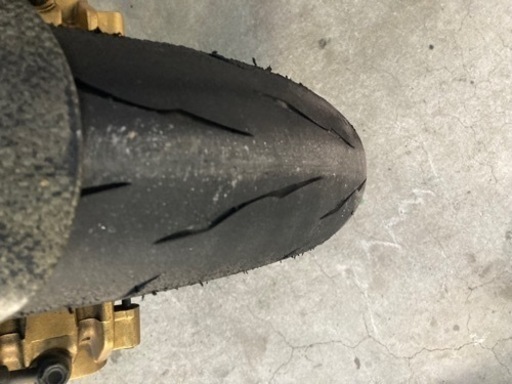 cb400sf.31前足（ホーネット17インチ化）