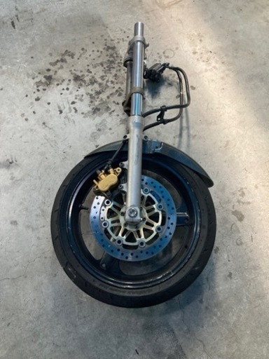 cb400sf.31前足（ホーネット17インチ化）