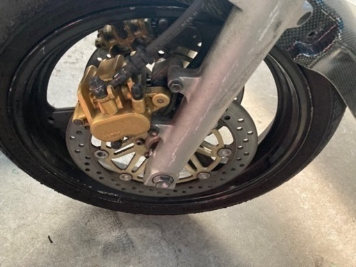 cb400sf.31前足（ホーネット17インチ化）