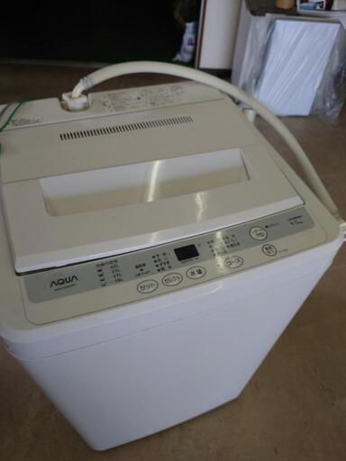 AQUA社製　洗濯機（美品）
