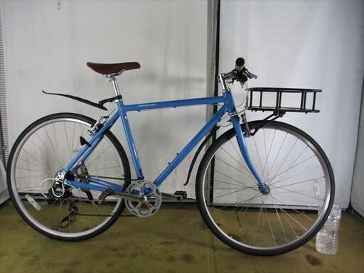 B838★23800円★整備済み スポーツ中古自転車 美品　アルミ　Week end　ブルー【クロスバイク】