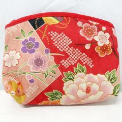 新生活応援！セール開催中です！☆吉々小絞ポーチ☆未使用品の画像