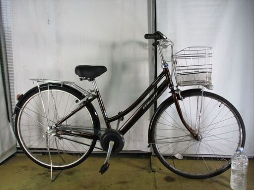 B839　限定特価　整備済み★ブリヂストン　アルベルト　茶色★ 中古自転車 【27インチ 】