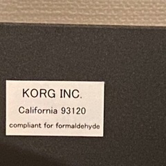 KORG ピアノ　の画像