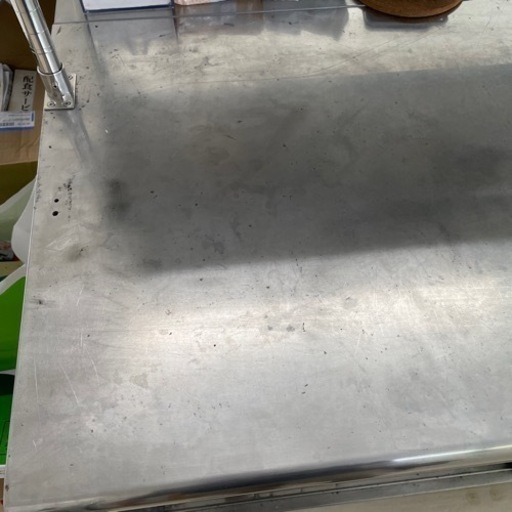 引き戸作業台　業務用厨房機器