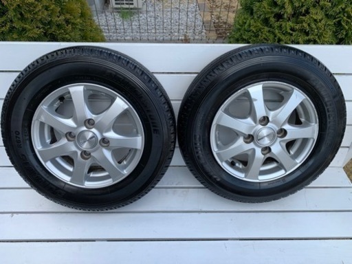 Bridgestone Duravis R670 145r12lt タイヤホイル1台分