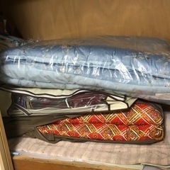 客布団①心斎橋西川掛け布団青色の画像