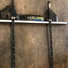 【中古】シンワ 丸のこガイド定規 Tスライドダブル 60cm 73704の画像