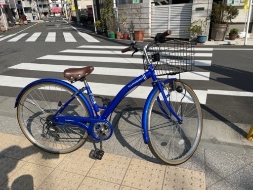 シティサイクル シマノ変速6段ギア