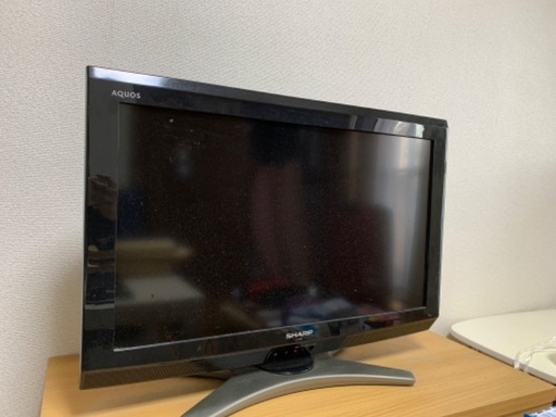 SHARPテレビ！24.25日で引取り希望！