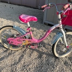 プリンセス　自転車　子供の画像