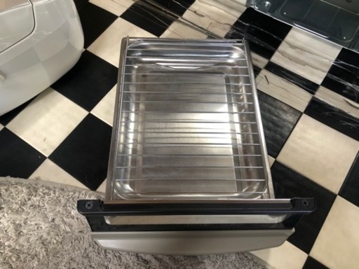【リサイクルサービス八光　田上店　配達・設置OK】リンナイ Rinnai KGM563BER/LP [ガステーブル LPガス用 右強火