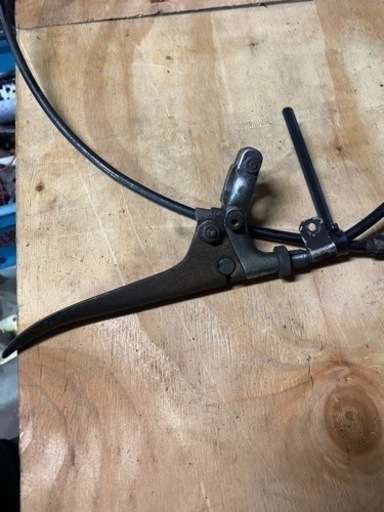 ハーレー☆陸王★クラッチレバー、ワイヤーセット