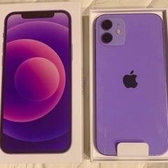 iPhone12 64GB パープル au SIMロック解除済 ...
