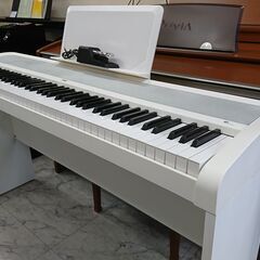 電子ピアノ KORG コルグ B1-WH (スタンド:STB1-WH付)2018製 動作品　　の画像