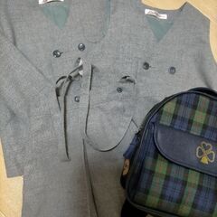 西吹田幼稚園 女児 制服(120) リュック 制帽