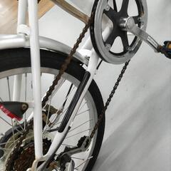 J048  折りたたみ自転車　PANGaeA  6段変速  20インチの画像