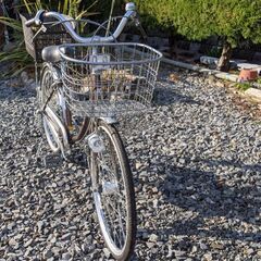 丸石自転車 24インチ ３段ギア ほぼ新品の画像