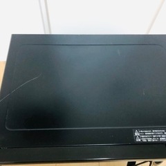 電子レンジ　黒　SHARPの画像