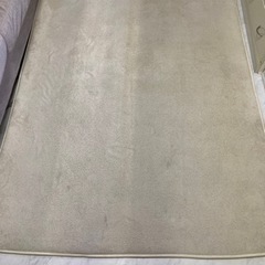 受け渡し決定　ふかふか　ベージュのカーペット