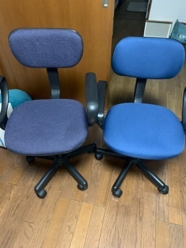 パソコンチェア　デスクチェア　2個セット