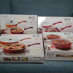 D&S  フライパン ディープパン キャセロール セット