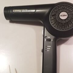 訳アリ☆激安　ノビー(Nobby) マイナスイオンヘアドライヤー NB2503 ブラックの画像