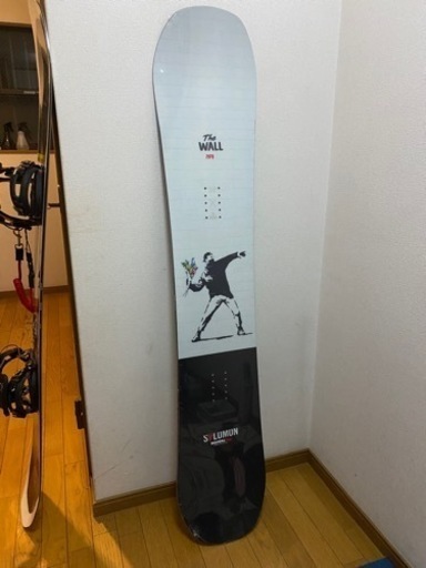 新品サロモン(SALOMON) スノーボード 板 ボード THE WALL (ザ ウォール) メンズ 153cm Flower bomber