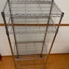 スチールラック（幅55,奥行35,高さ126cm）の画像